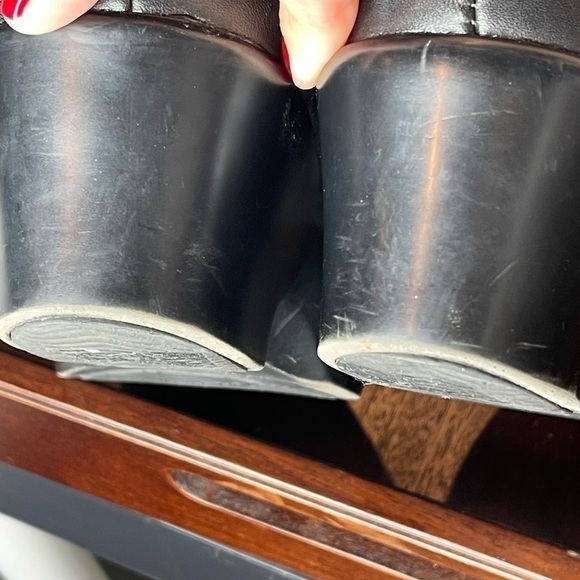 Alegria Maya Nappa Black Stretch and Leather Mary Jane Non Skid Clogs Size 8 - Picture 11 of 15